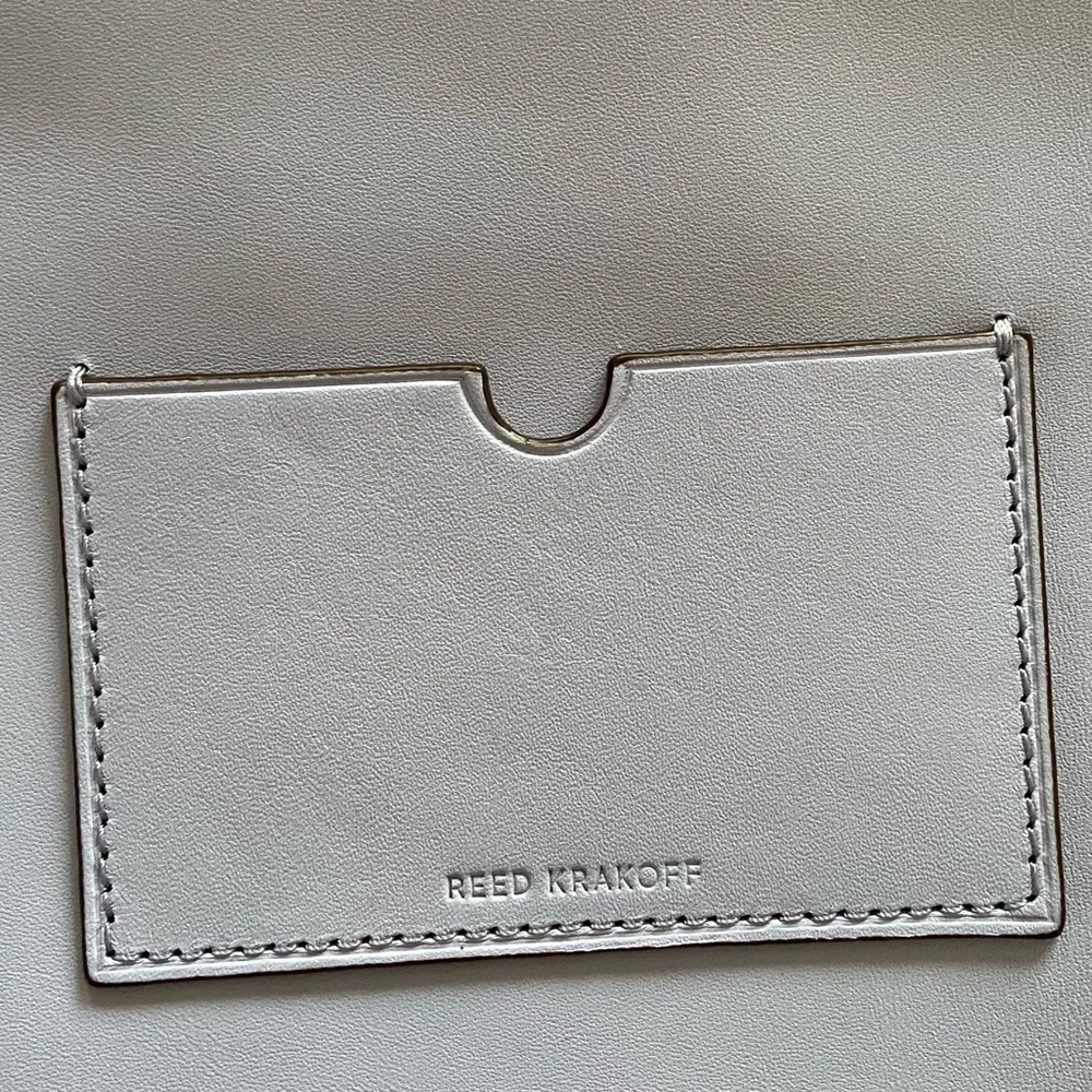 Reed Krakoff Blue Leather Pouch Clutch